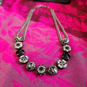 Beautiful Van Galz Chain Swaroski Bling Necklace.